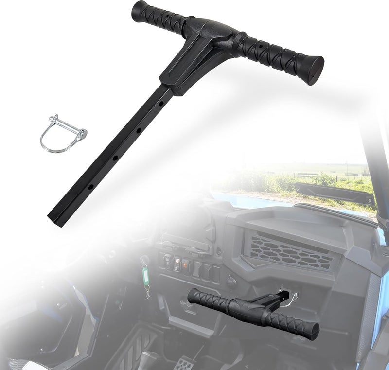 POKIAUTO Passenger Grab Bar for Polaris RZR, Rollover Protective Passenger Grab Handle for Polaris RZR XP 1000 Trail Turbo S 570 800 900 2012-2024 Accessories, Replace #2634200 - Image 1